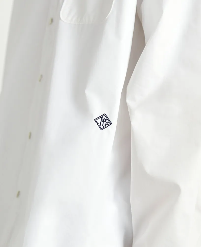 Marithe + Francois Girbaud  |[MARITHE]★RHOMBUS LOGO OVERSIZE SHIRT