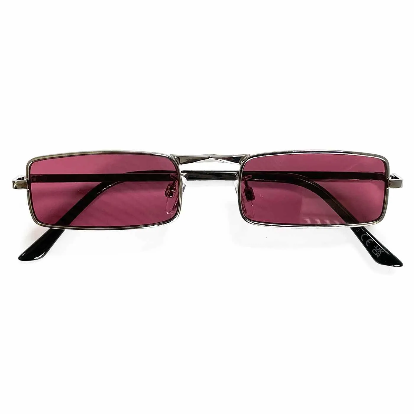 McGuinn MADCAP ENGLAND 1960s Granny Glasses (Red)