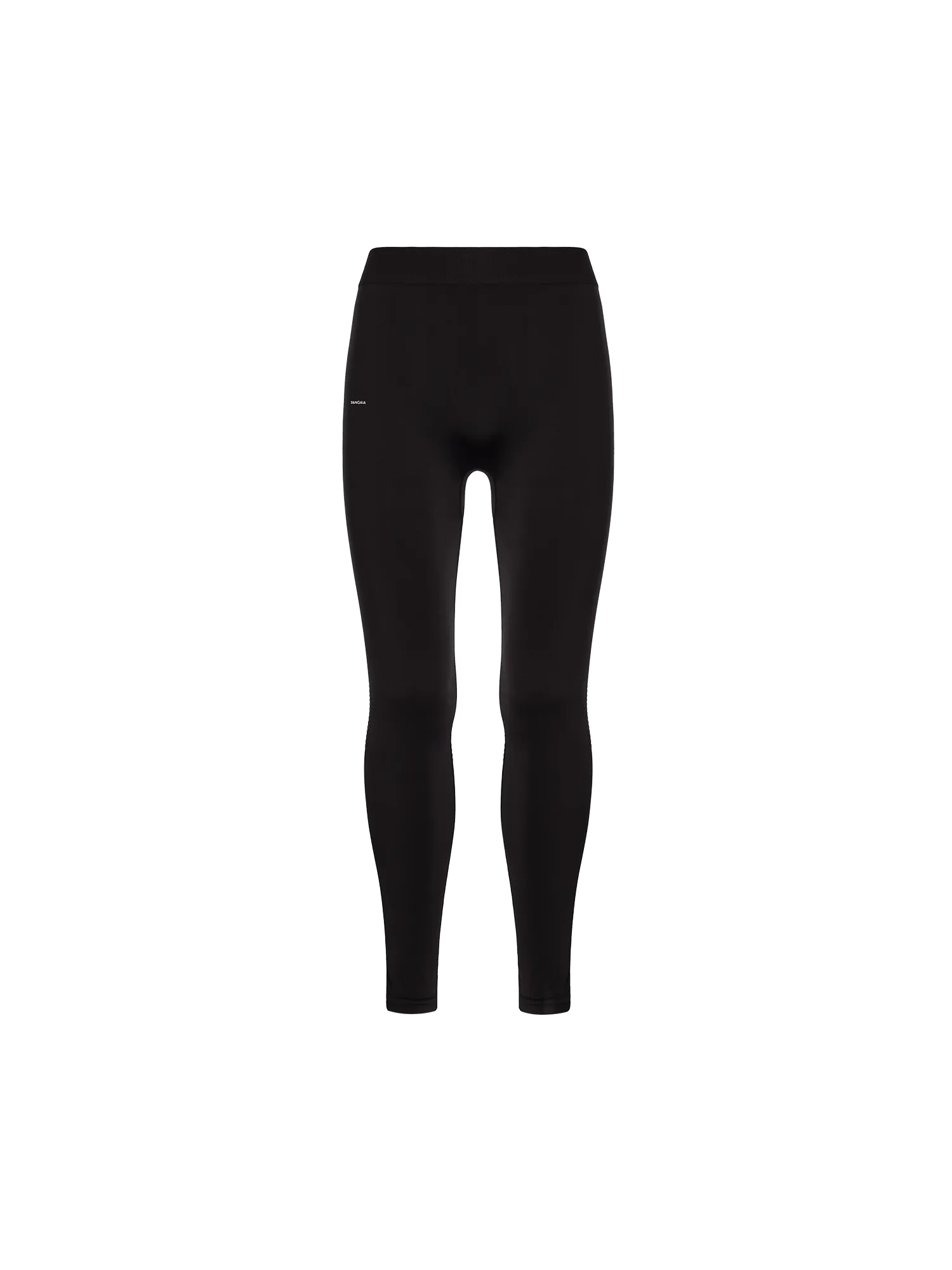 Men's Plant-Stretch Compressive Leggings—black