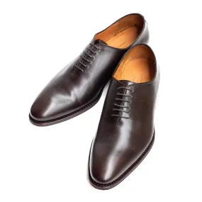 Men's Whole Cut Oxford / Dark Brown 98517