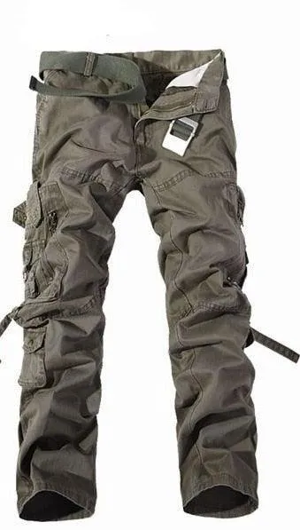 Military Tactical Multi-Pocket Pants