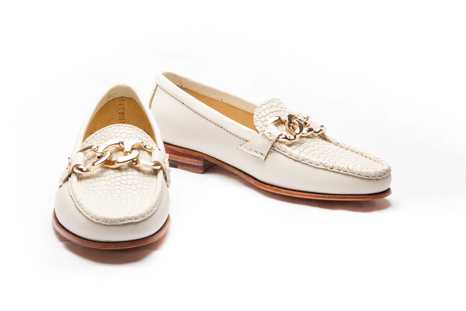 Moccasin 5327 Chain Ivory