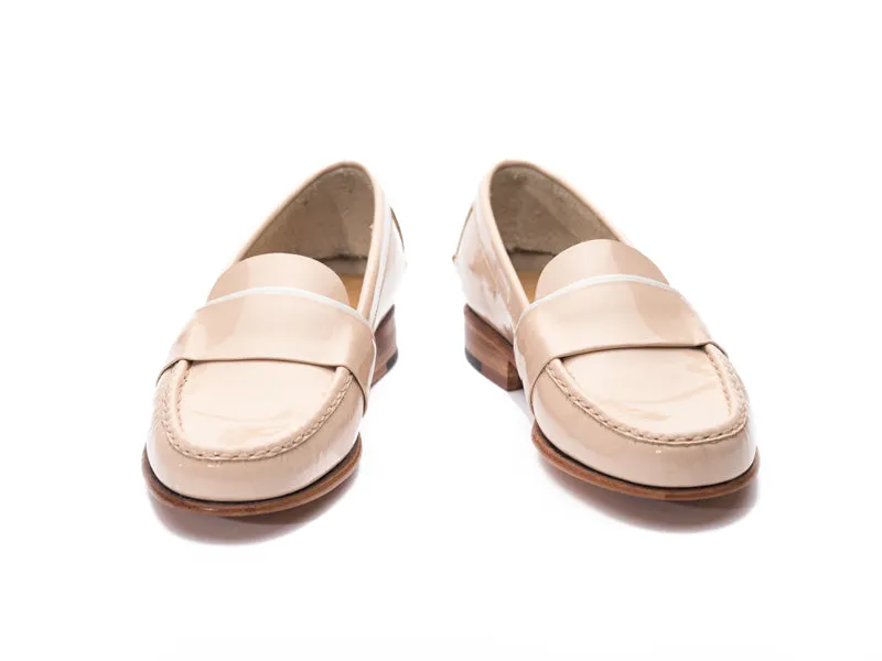 Moccasin 5328 with Plain Headband Nude