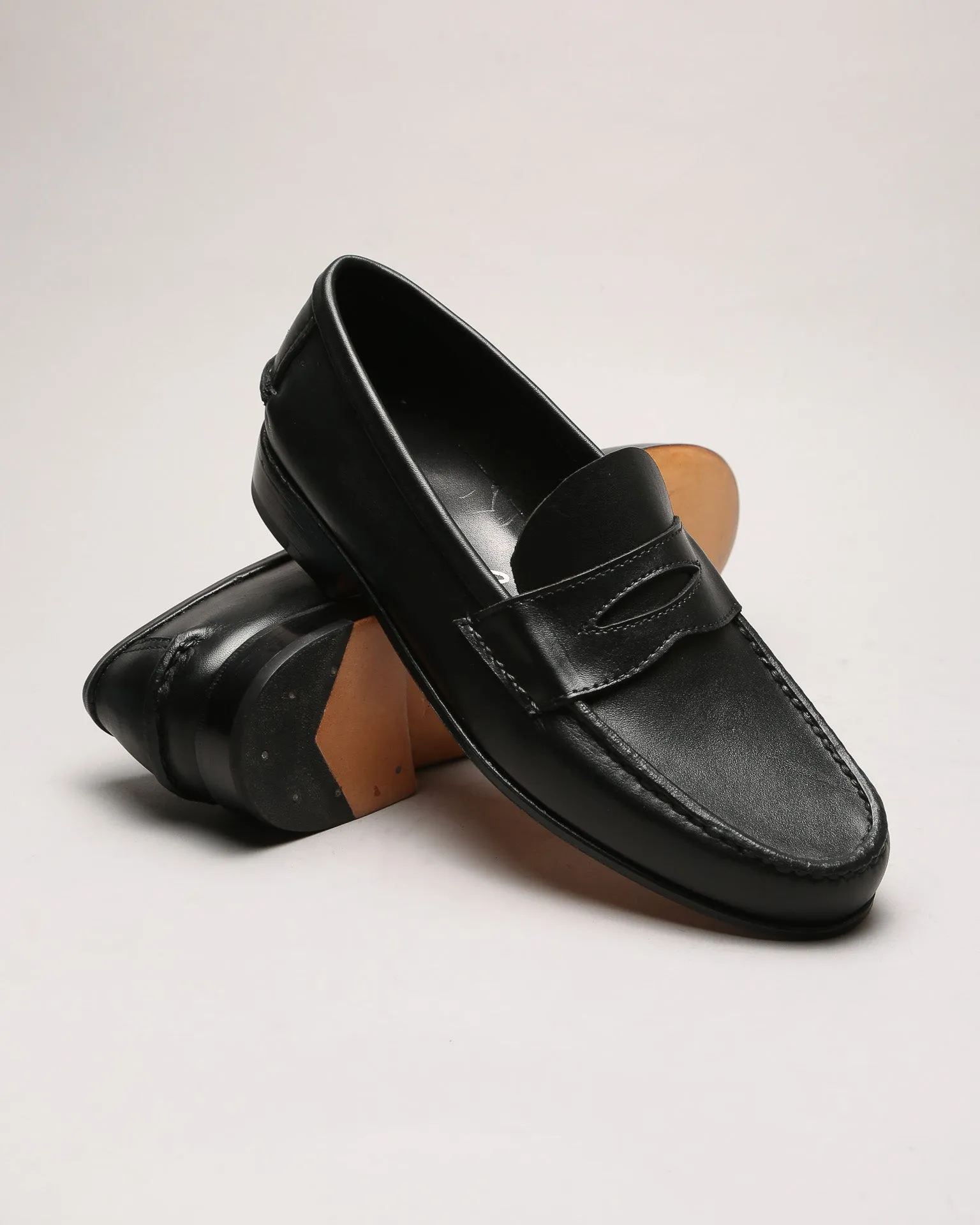 Moccasin Simple Sole 4218 Black