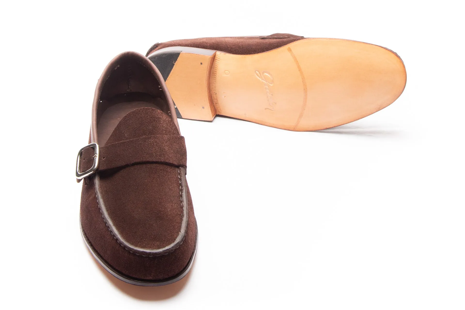 Moccasin Simple Sole 4220 Brown Suede