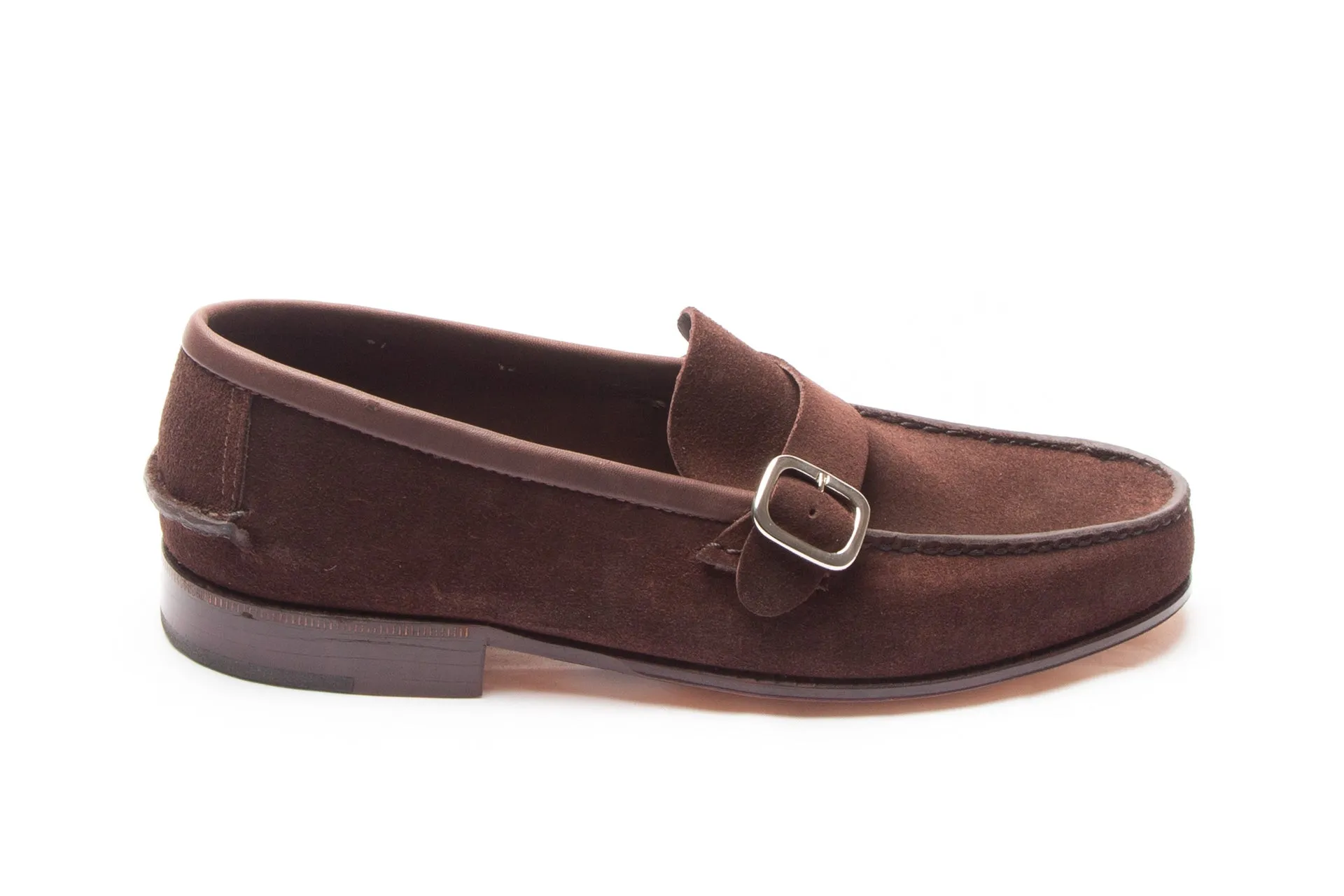 Moccasin Simple Sole 4220 Brown Suede