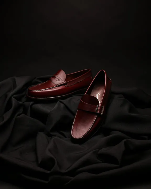 Moccasin Simple Sole 4220 Burgundy