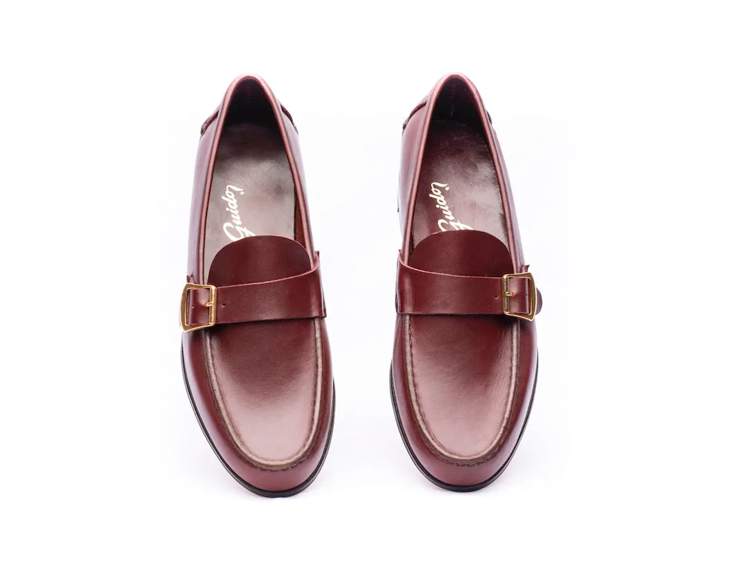 Moccasin Simple Sole 4220 Burgundy