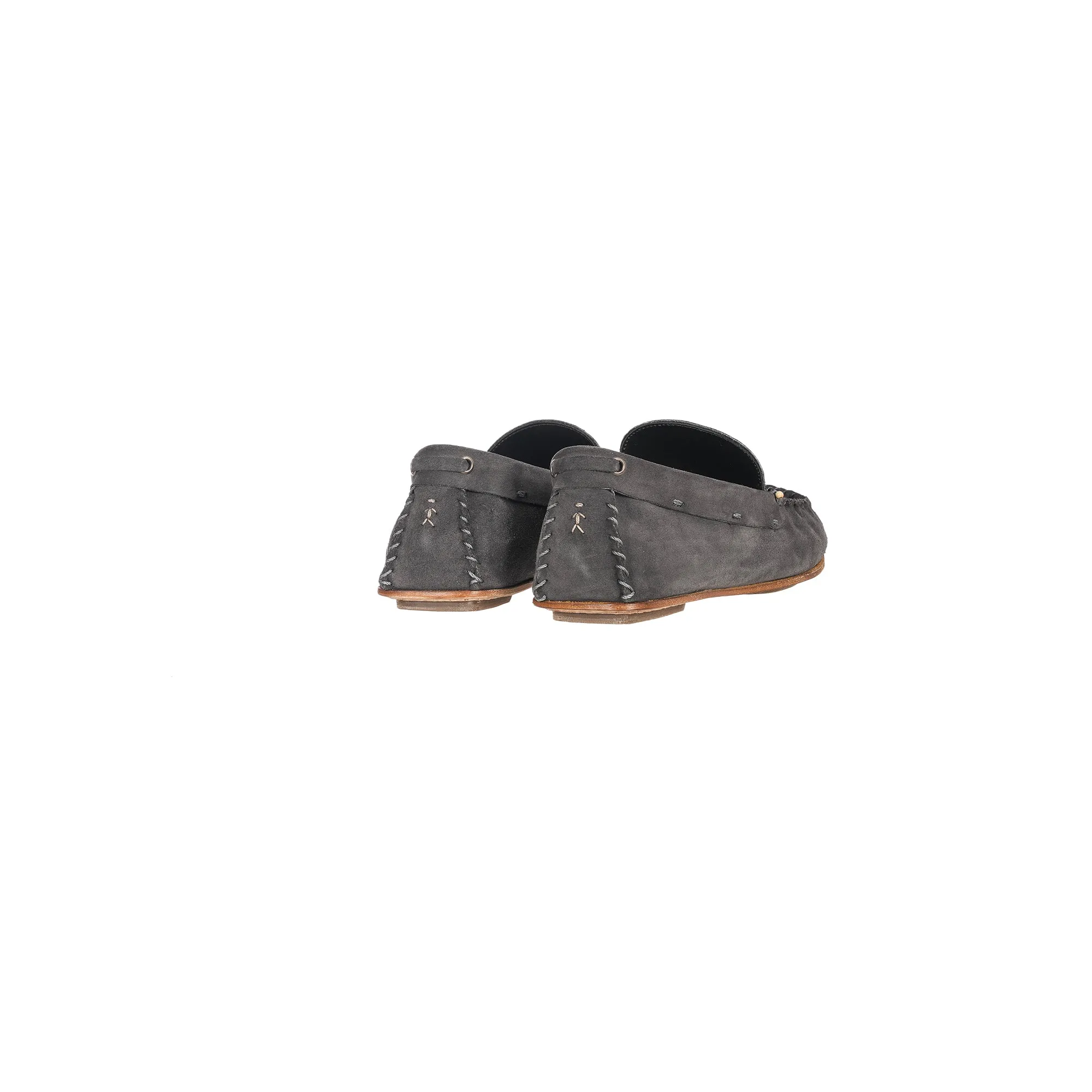 Moccasins Chamois Anthracite Grey