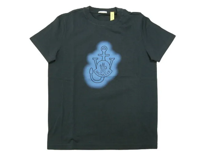 MONCLER  |Size S-XL ◆MONCLER GENIUS JW ANDERSON T-Shirt TEE Navy Men's