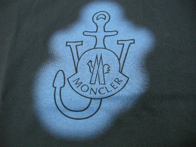 MONCLER  |Size S-XL ◆MONCLER GENIUS JW ANDERSON T-Shirt TEE Navy Men's