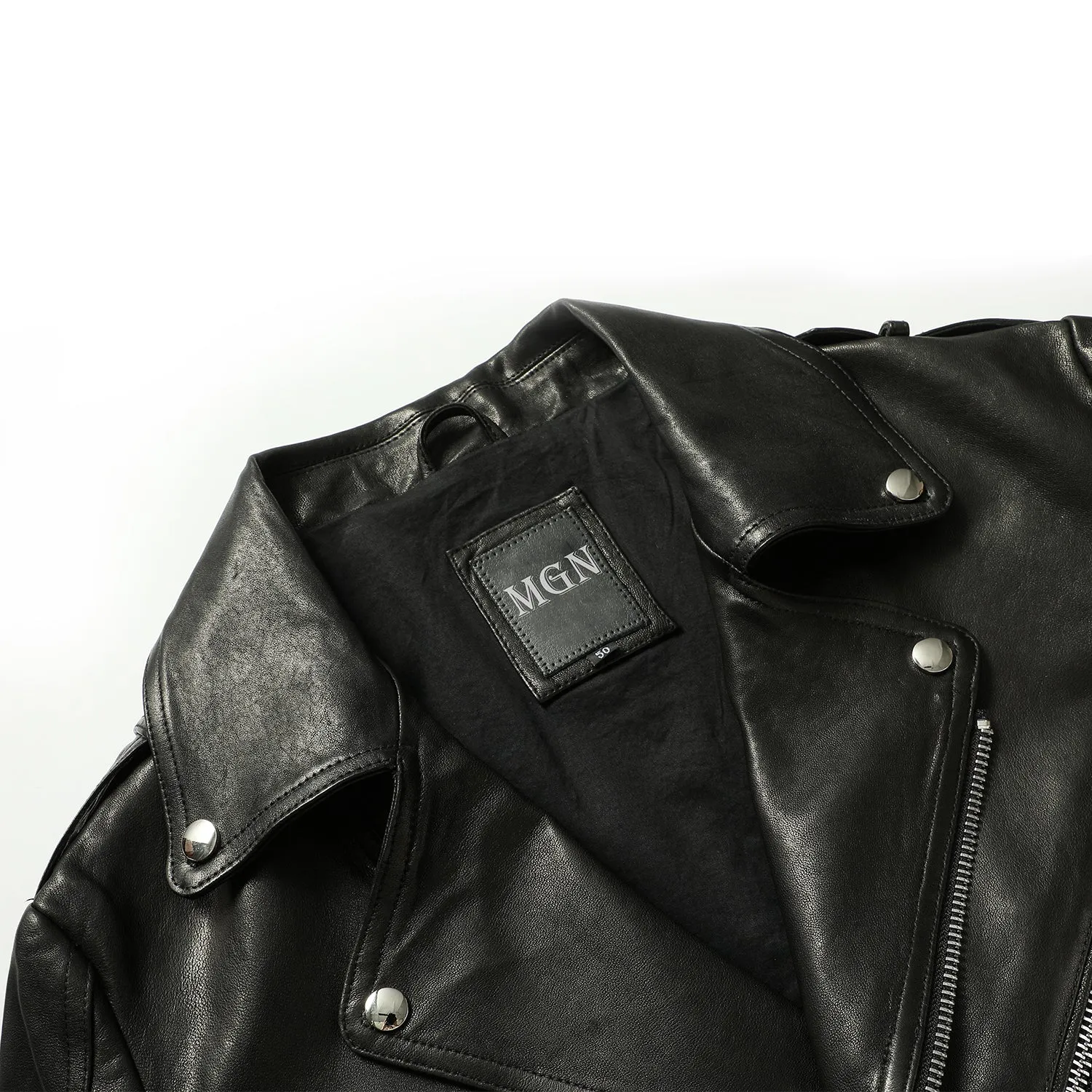 Motorcycle Jacket – Men's Biker Leather Jacket In Black