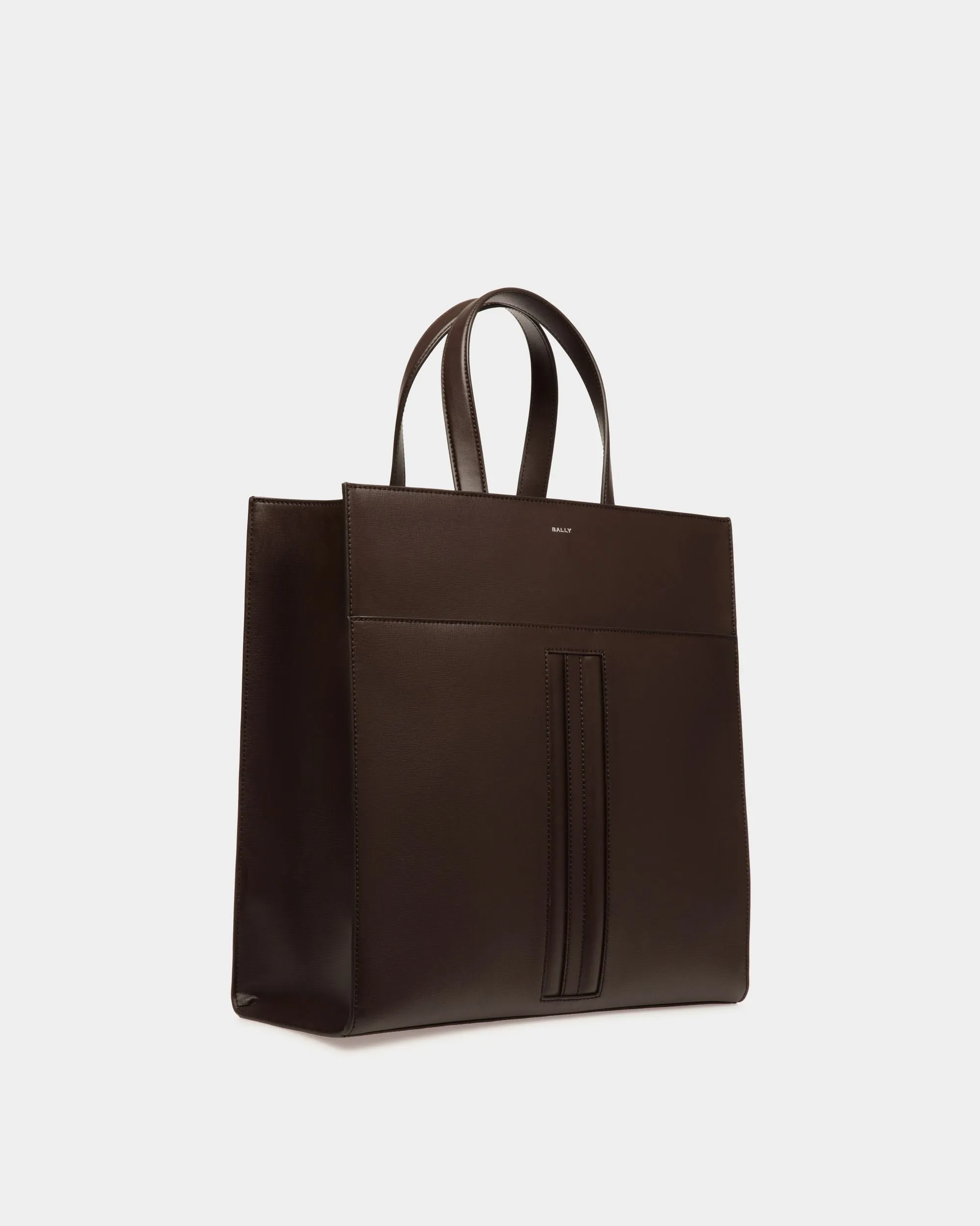 Mythos Tote in Ebano Recycled Leather 