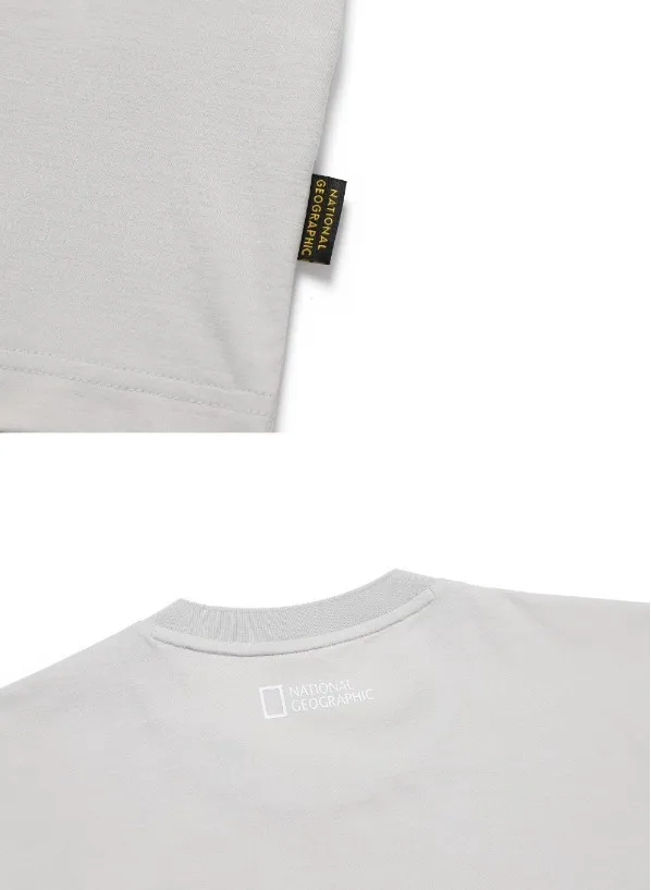 NATIONAL GEOGRAPHIC  |Unisex Street Style Logo T-Shirts