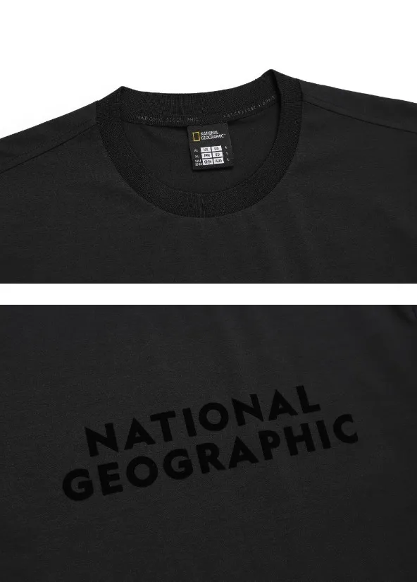 NATIONAL GEOGRAPHIC  |Unisex Street Style Logo T-Shirts