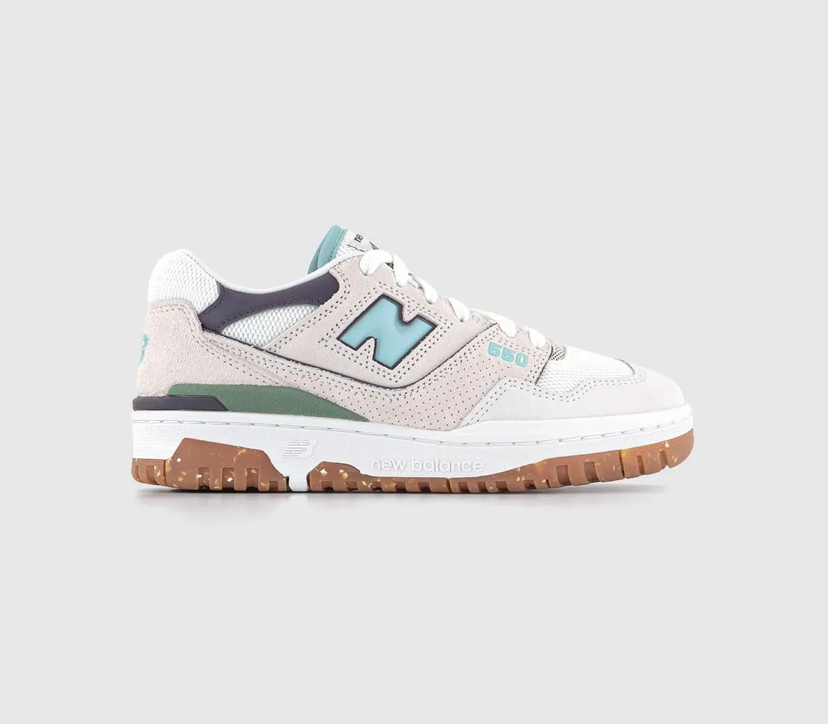 New Balance BB550 Sea Salt Teal Trainers