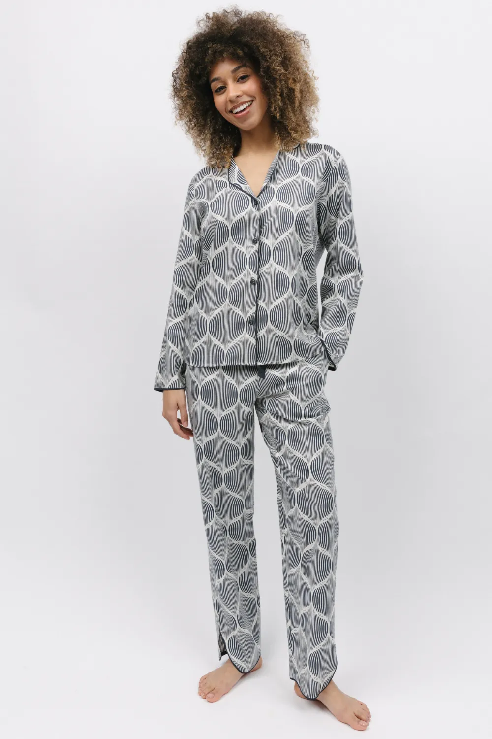 Nicole Geo Print Pyjama Pants