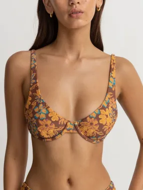 Oasis Floral Underwire Bikini Top