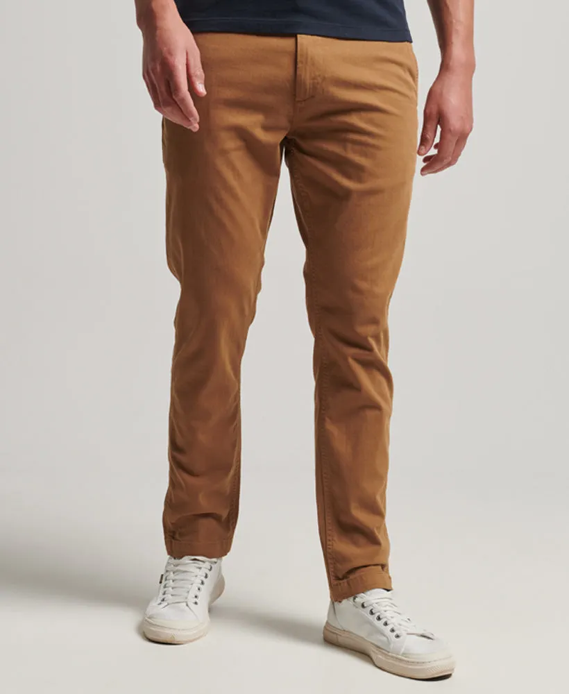 Officers Slim Chino Pants | Sandstone