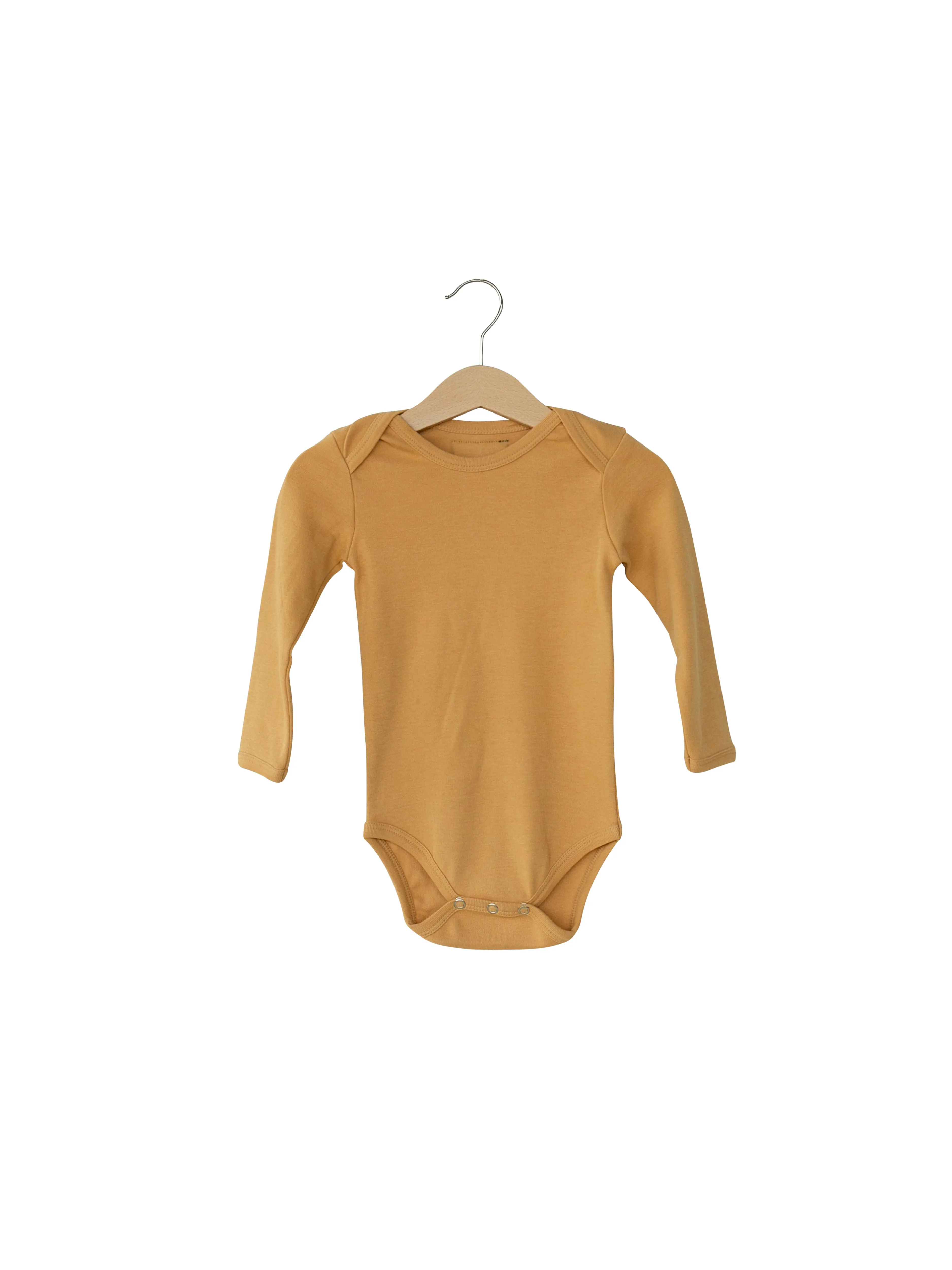 Organic Long Sleeve Bodysuit -  Colors