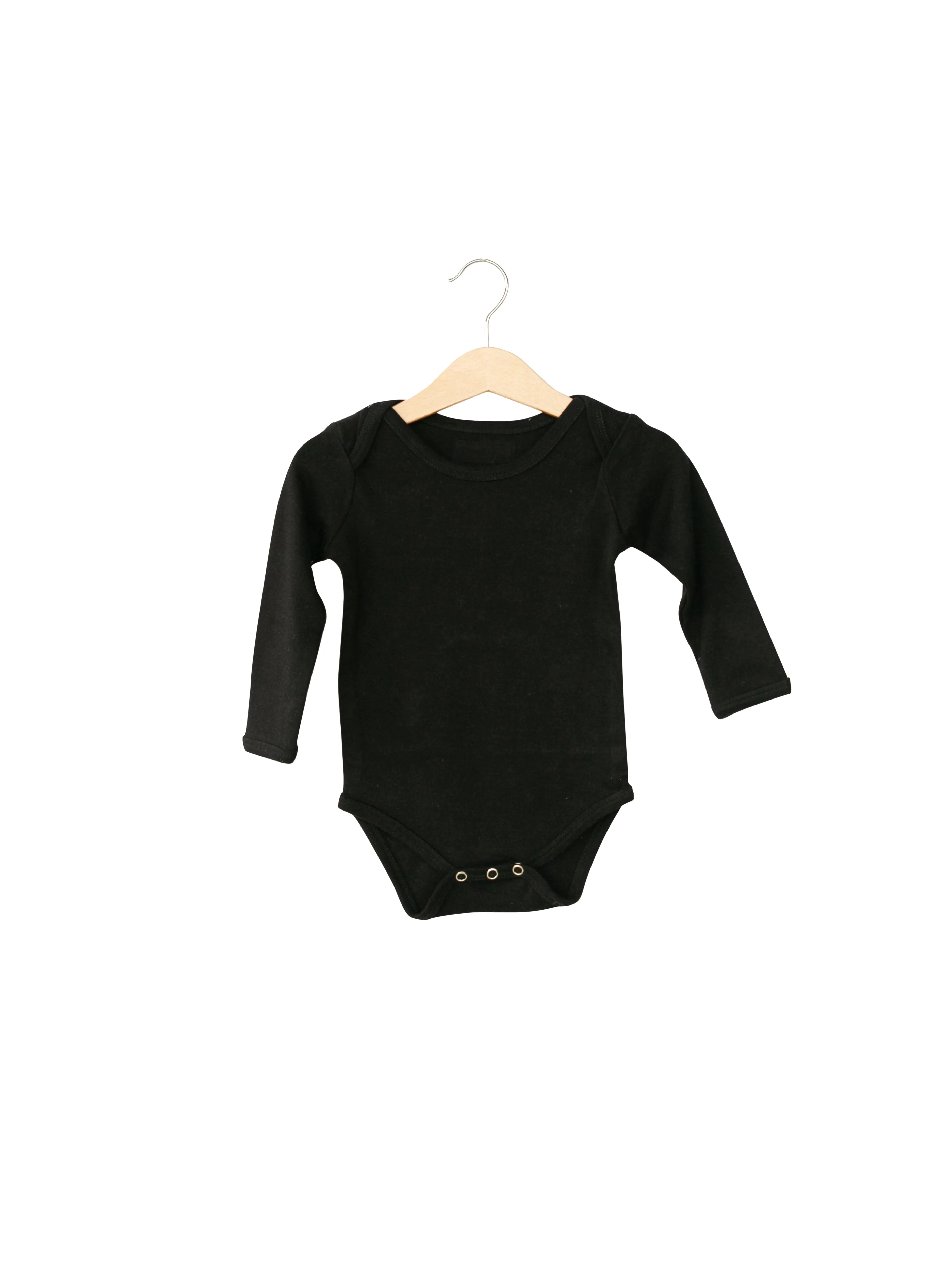 Organic Long Sleeve Bodysuit -  Colors