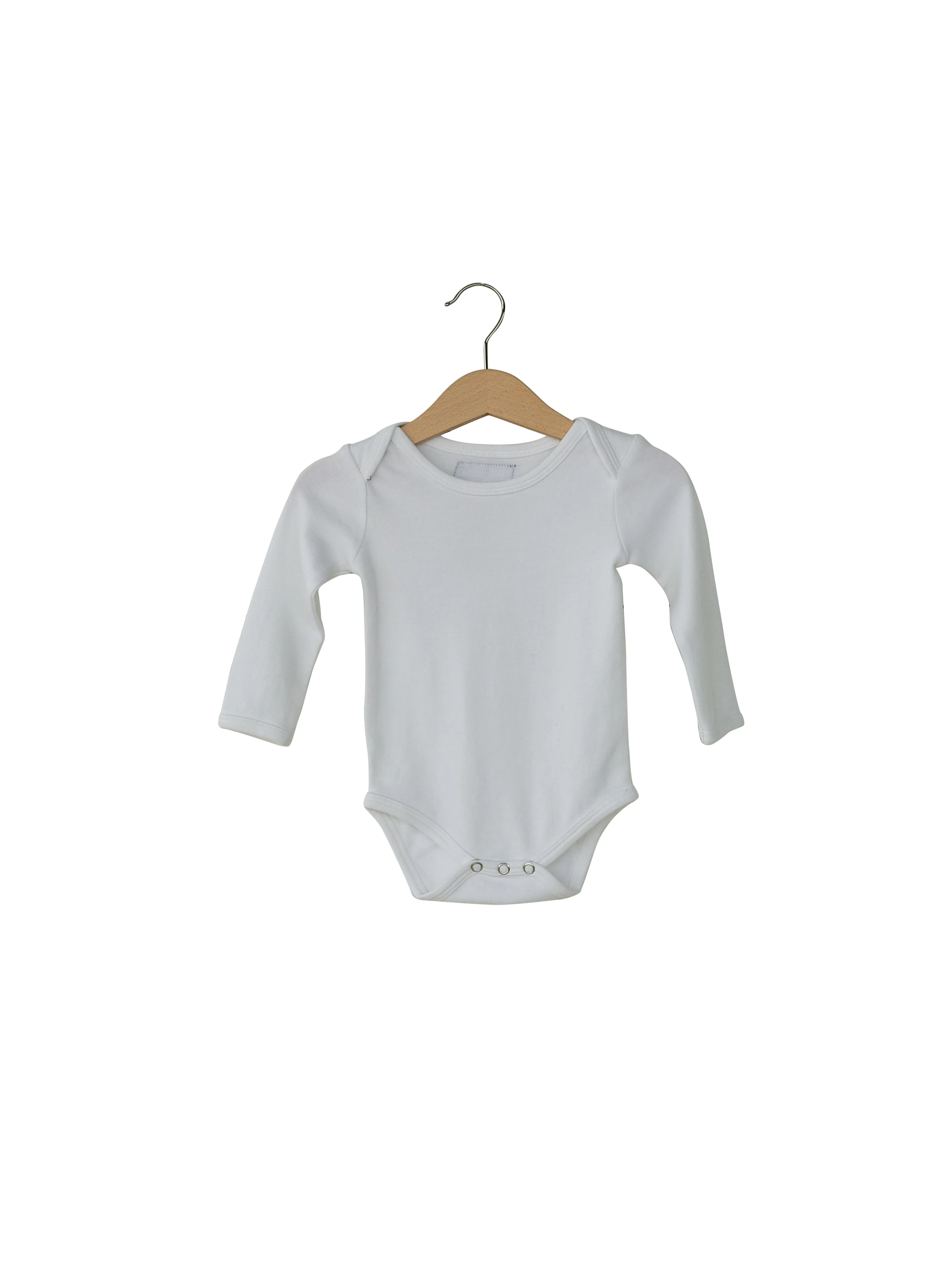 Organic Long Sleeve Bodysuit -  Colors