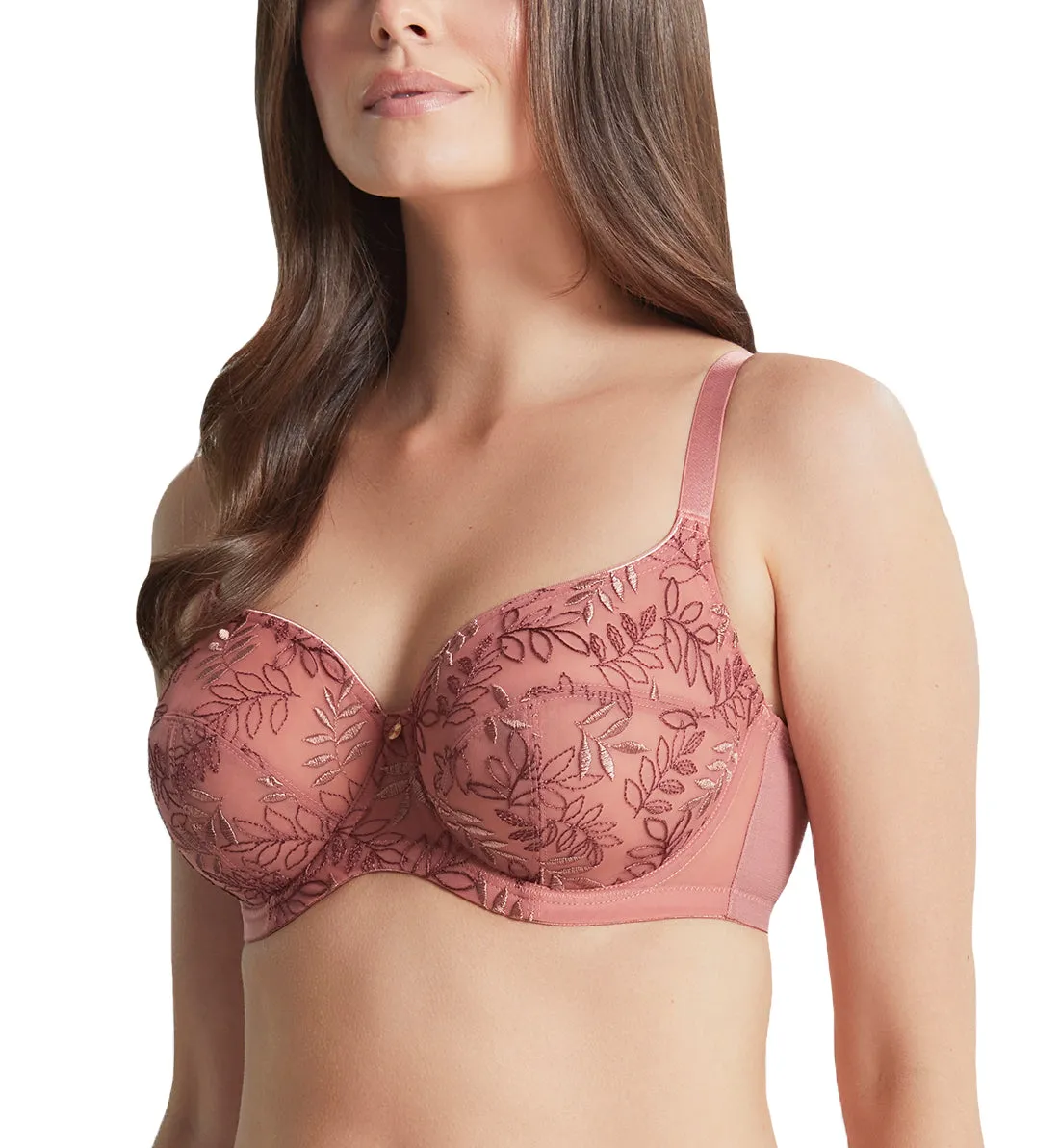 Panache Tango Luxe Underwire Balconette Bra (9076) - Sunset