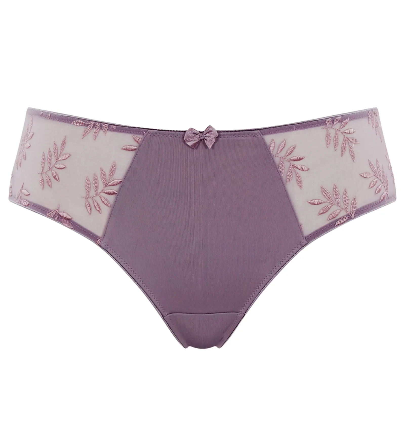 Panache Tango Matching Brief (9073) - Grey Violet