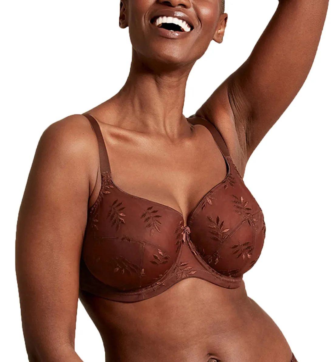 Panache Tango Underwire Balconette Bra (9071) - Nutmeg