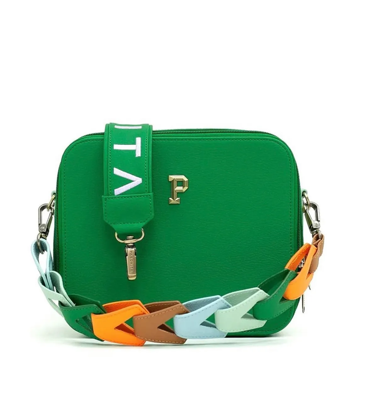 PARCHITA Flora Verde Bag