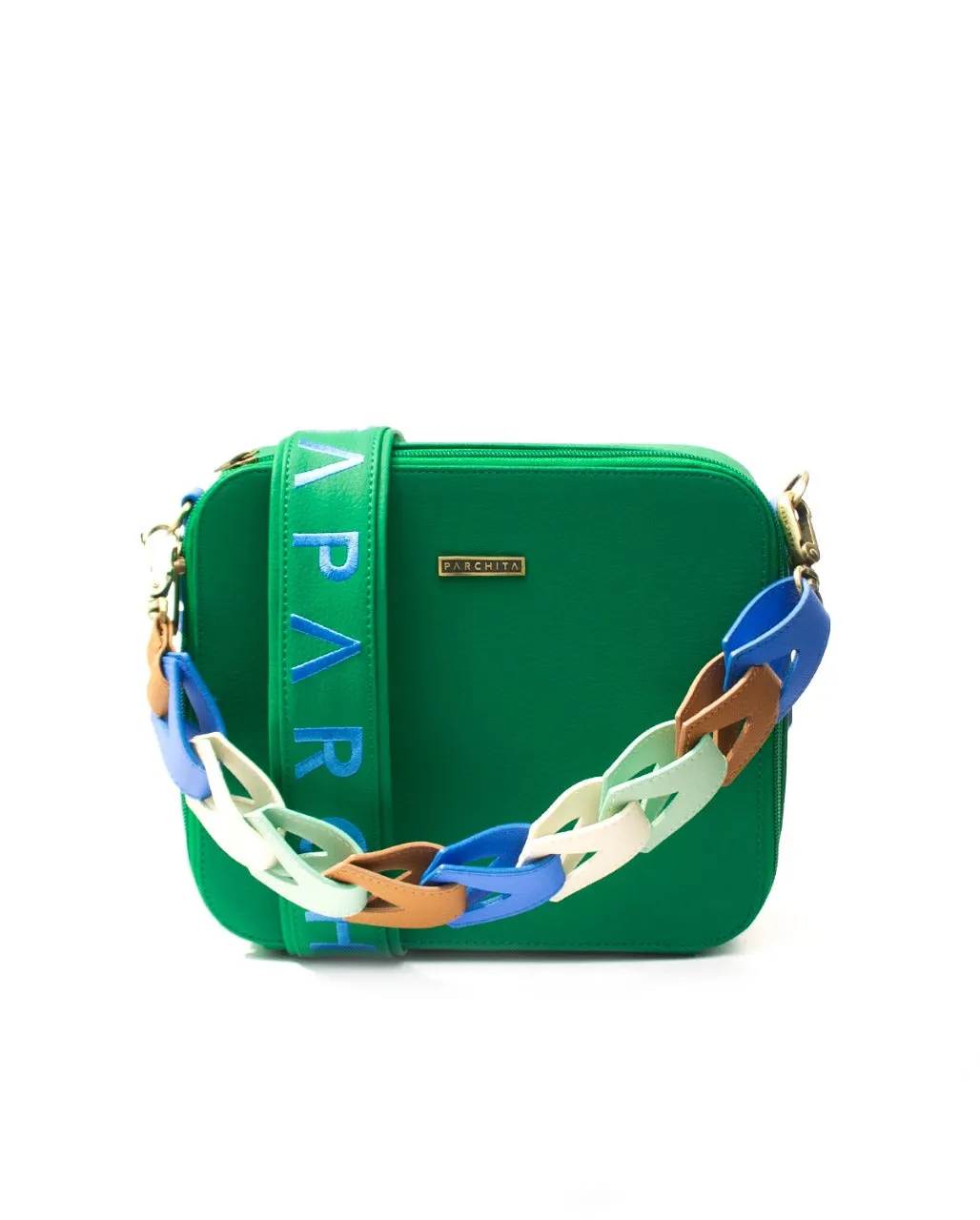 PARCHITA Flora Verde Bag