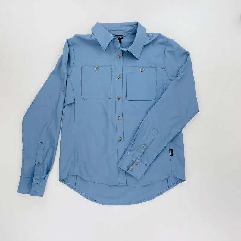 Patagonia  W's L/S Self Guided Hike Shirt - Camicia di seconda mano - Donna - Blu - S