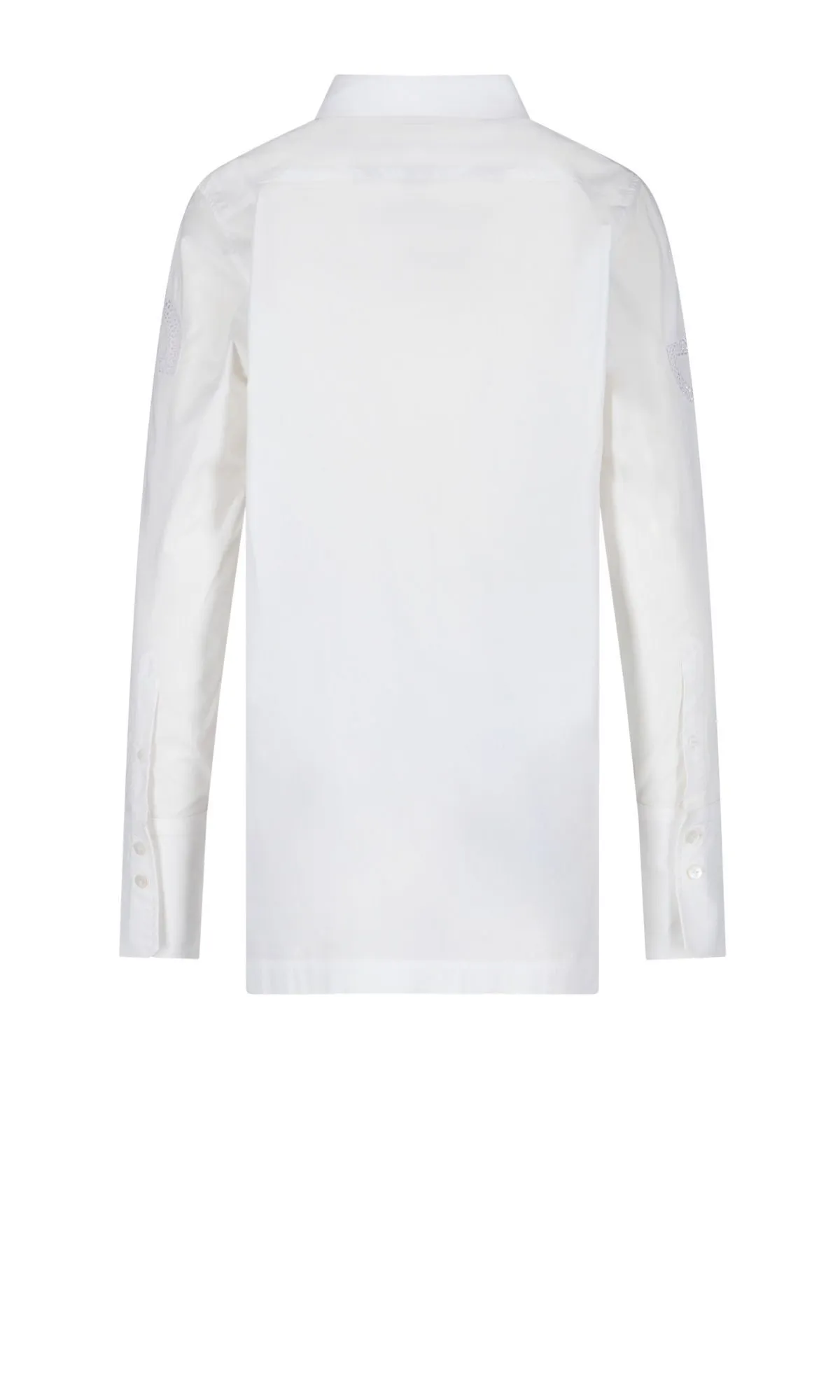 PATOU  |Casual Style Long Sleeves Plain Cotton Logo Shirts & Blouses