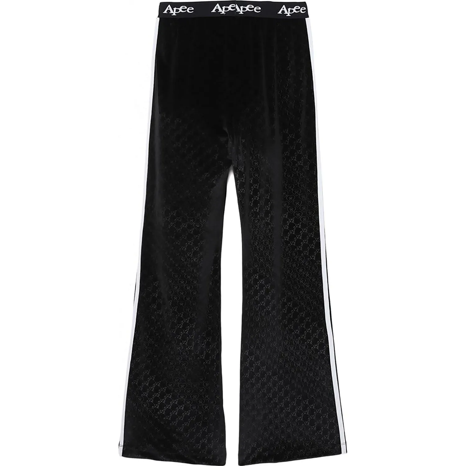 PATTERN FLEECE FLARED PANTS LADIES