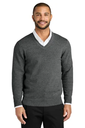 Port Authority Clothing SW2850 Port Authority Easy Care V-Neck Sweater SKU: SW2850