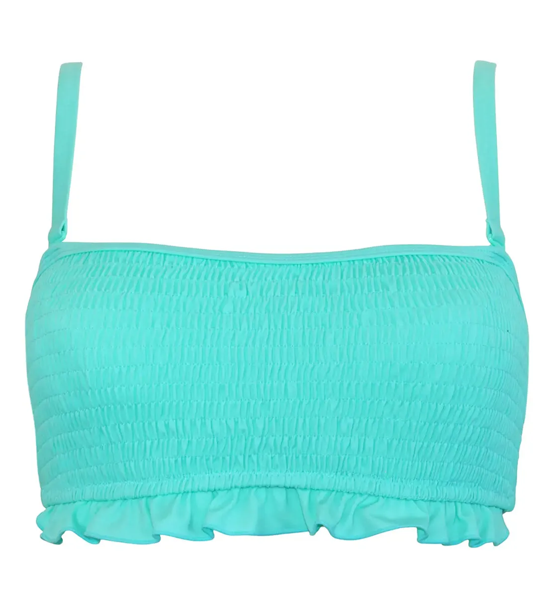 Pour Moi Free Spirit Strapless Underwire Swim Top (13202) - Mint