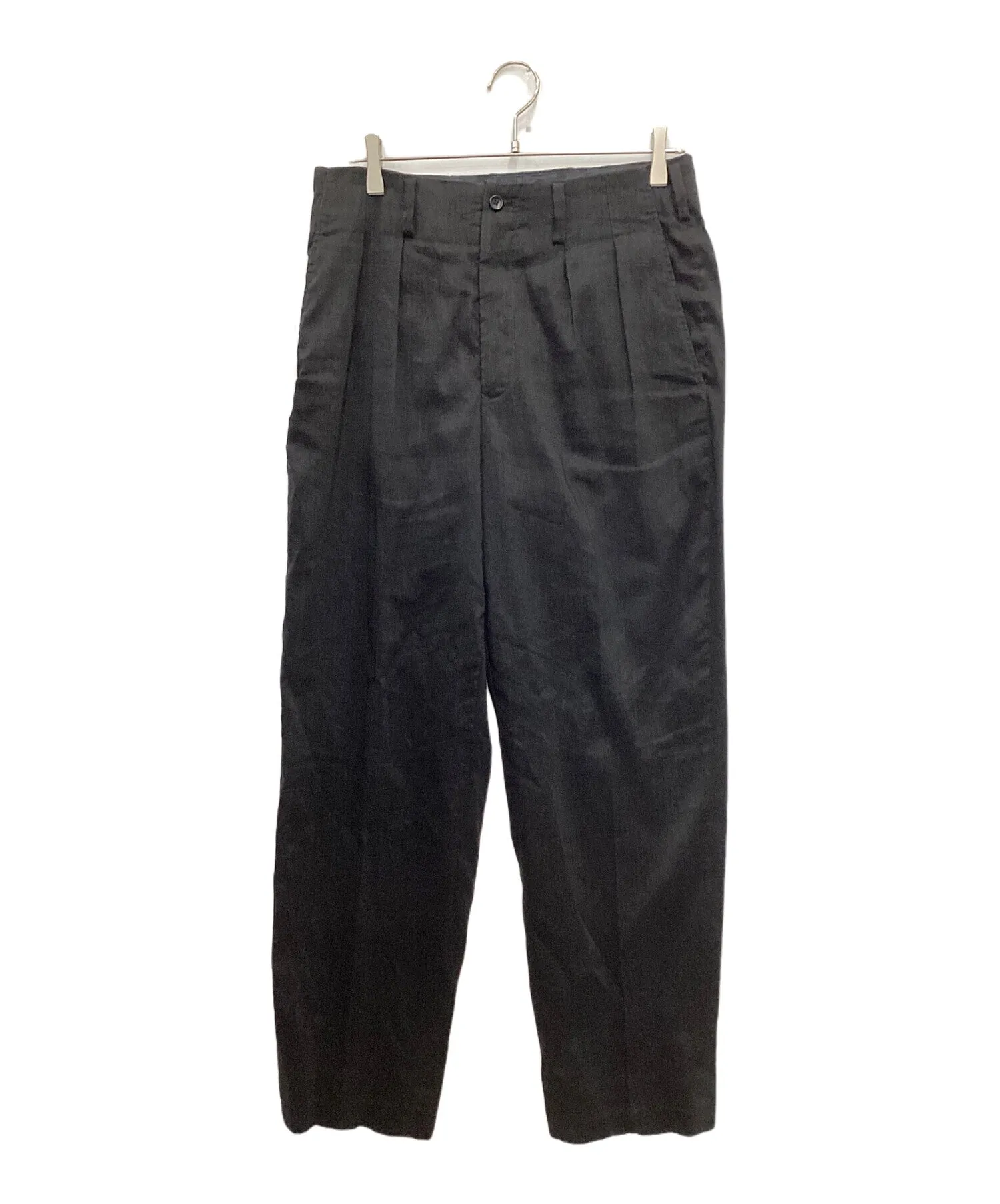 [Pre-owned] Yohji Yamamoto COSTUME D'HOMME two-tuck pants HD-P83-350