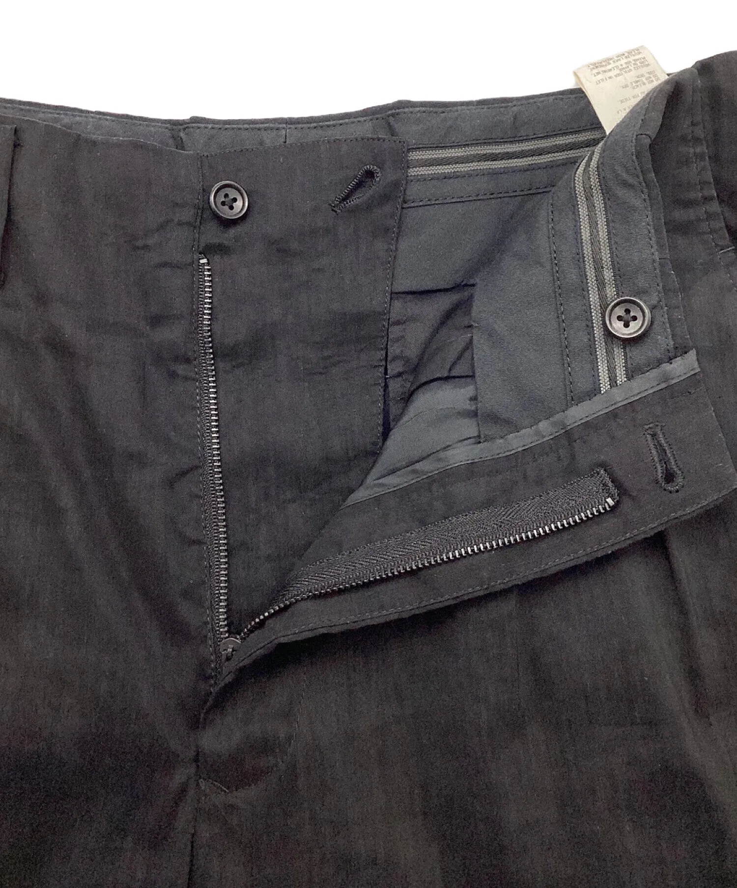 [Pre-owned] Yohji Yamamoto COSTUME D'HOMME two-tuck pants HD-P83-350