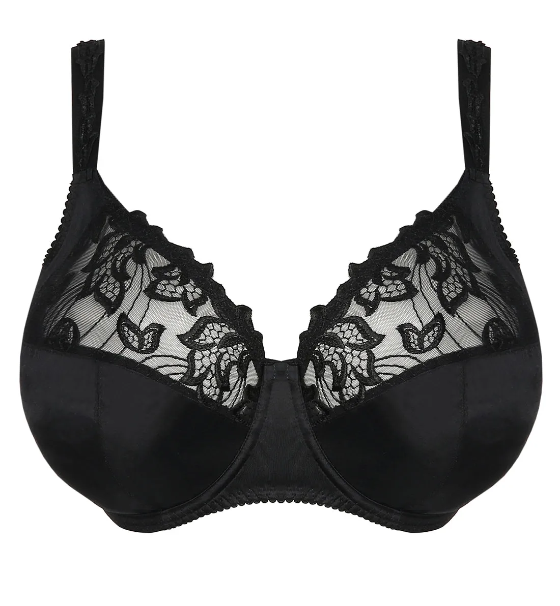 PrimaDonna Deauville Full Cup Underwire Bra (0161815) - Black