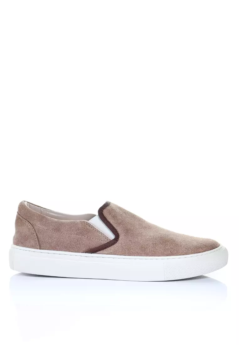 PRODUIT PARFAIT Suede Slip On Sneaker