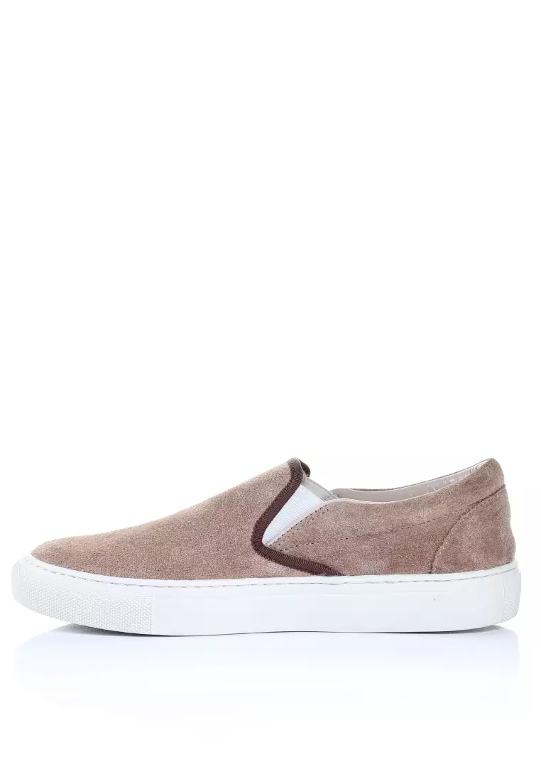 PRODUIT PARFAIT Suede Slip On Sneaker