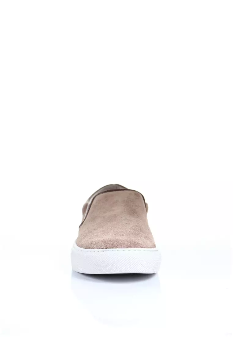 PRODUIT PARFAIT Suede Slip On Sneaker