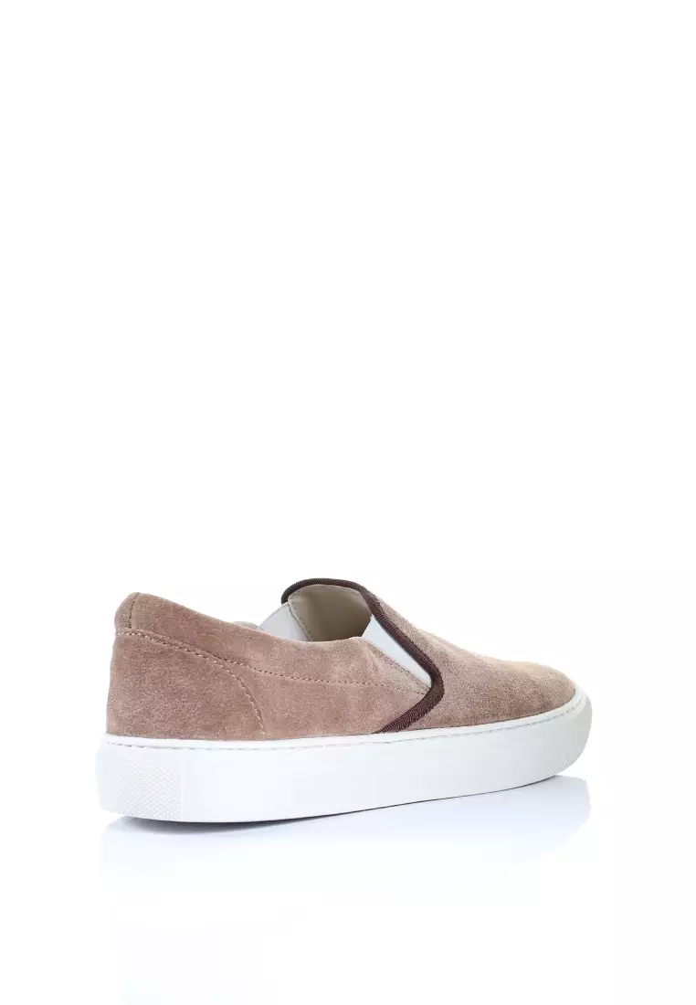 PRODUIT PARFAIT Suede Slip On Sneaker