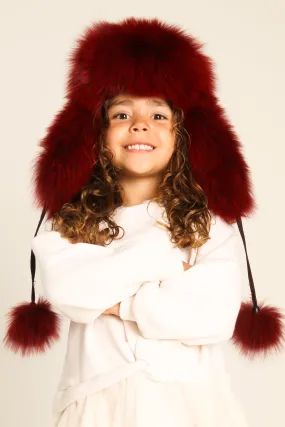 Raccoon Fur Trapper Hat