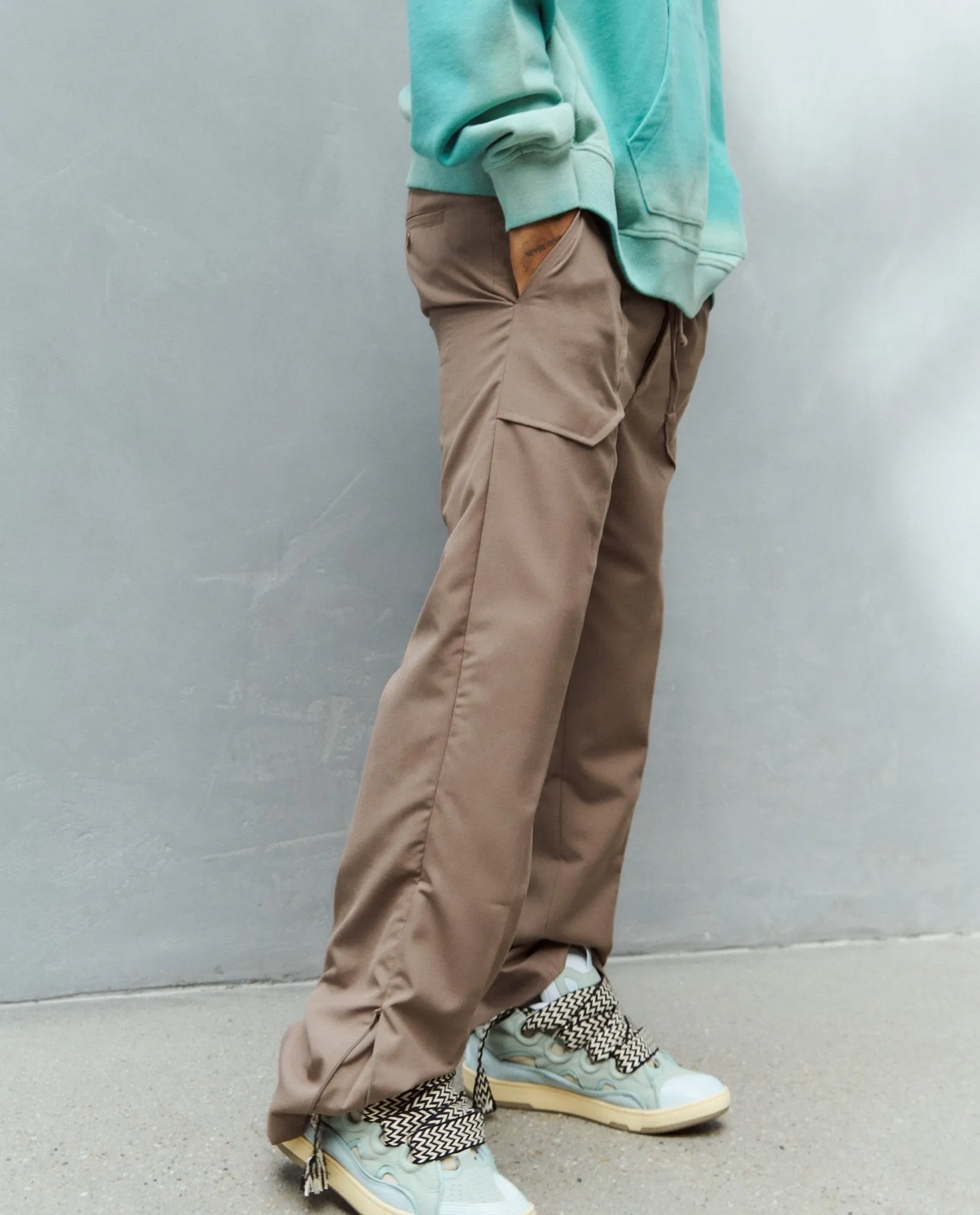 Root Tailored V2 Fossil Pants