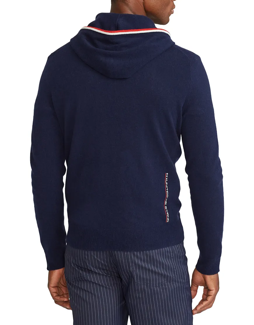 Ryder Cup 2021 Hooded Sweater | Men's Blue Hooded Sweater