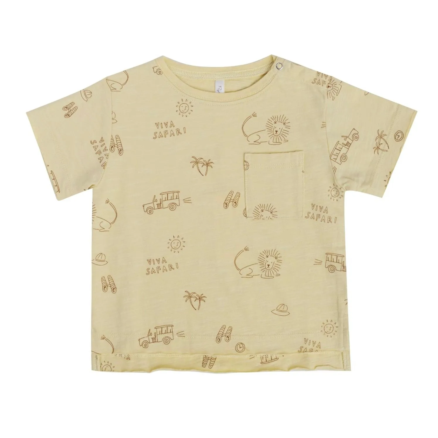 Rylee and Cru Raw Edge T-Shirt - Viva Safari