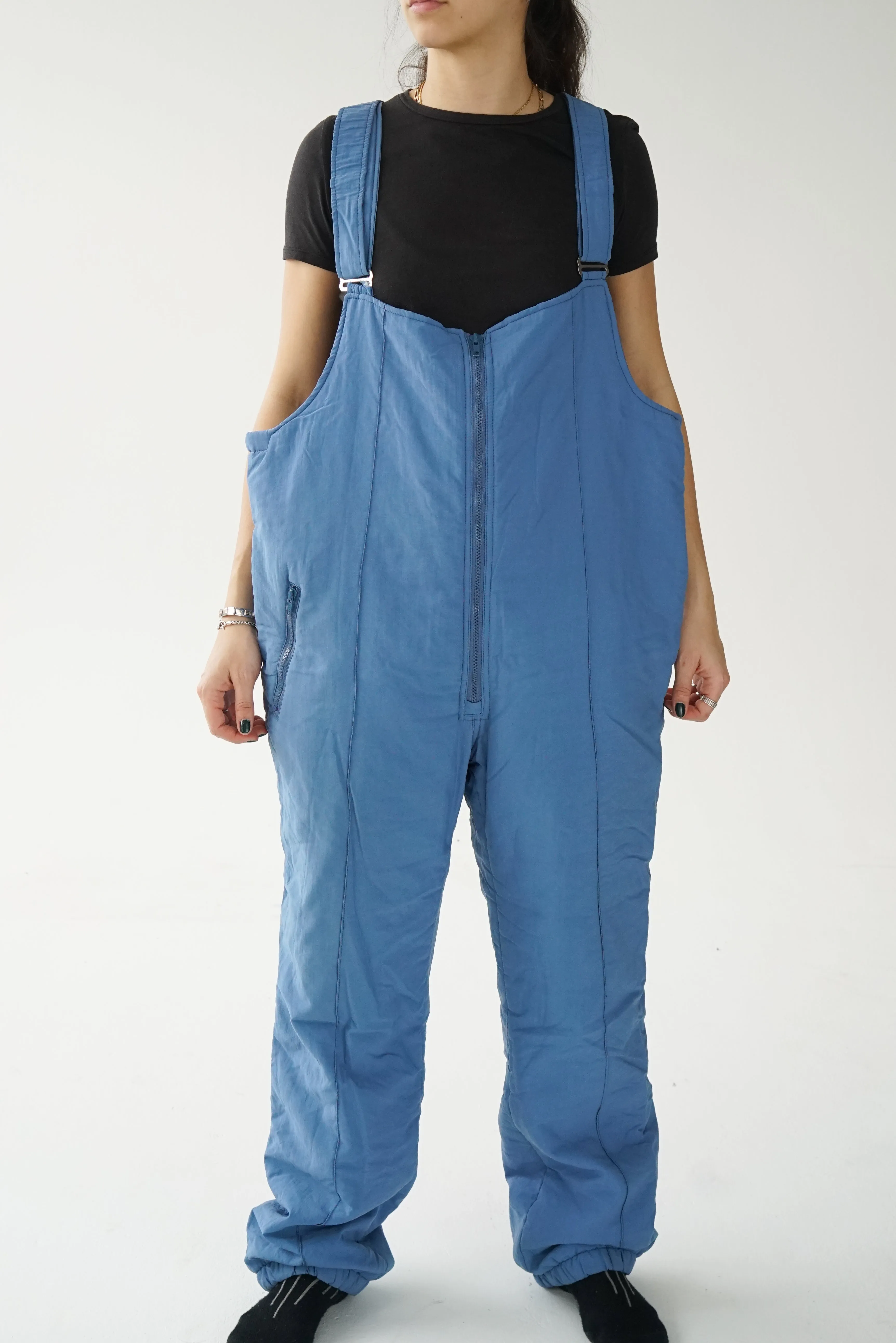 Salopette vintage Alpine bleu jeans uisexe taille 48 (L-XL)