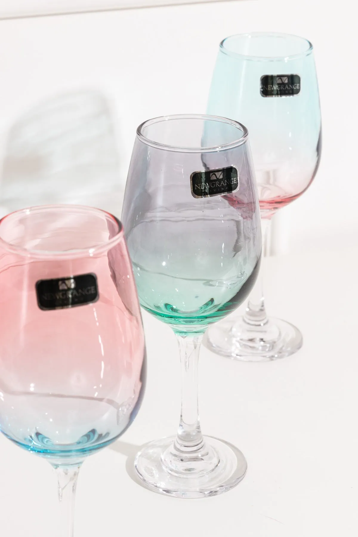 Set of 4 Lustre Wine Glasses