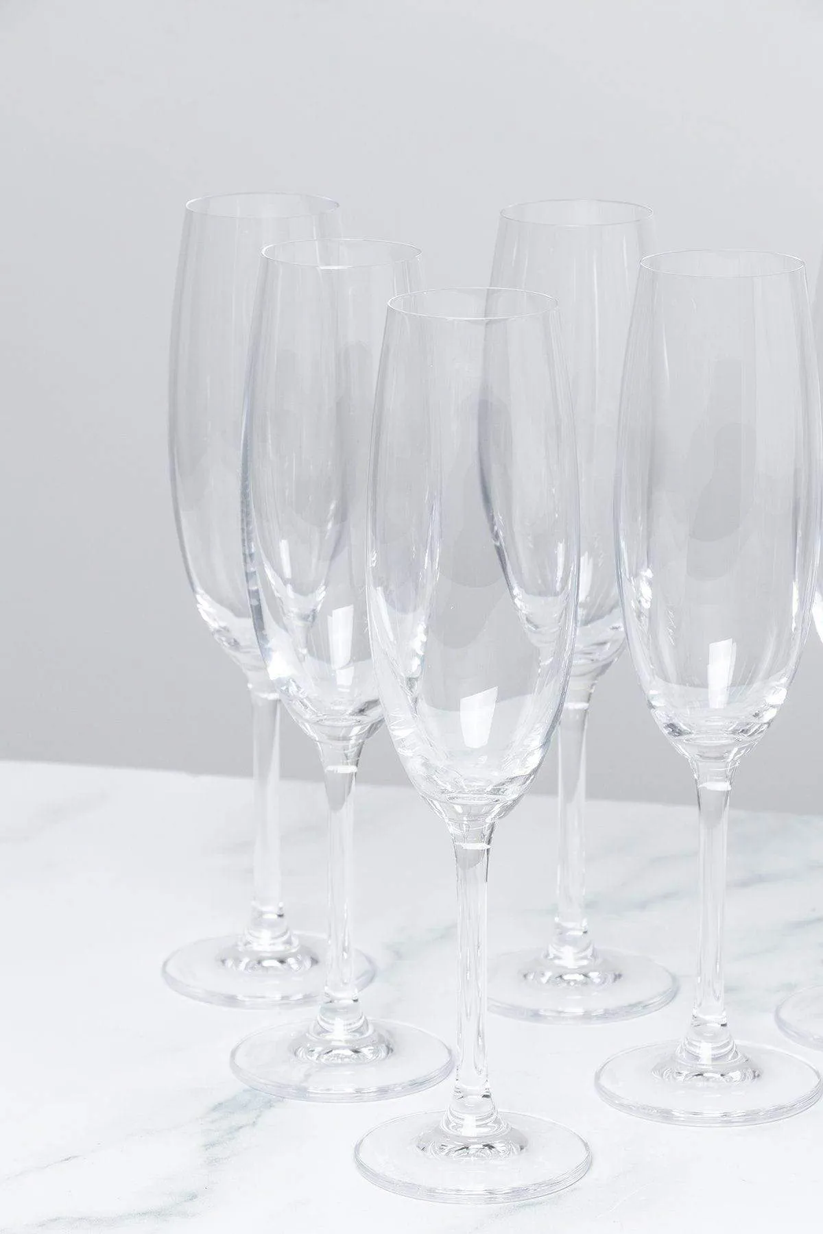 Set of 6 Connoisseur Champagne Glasses